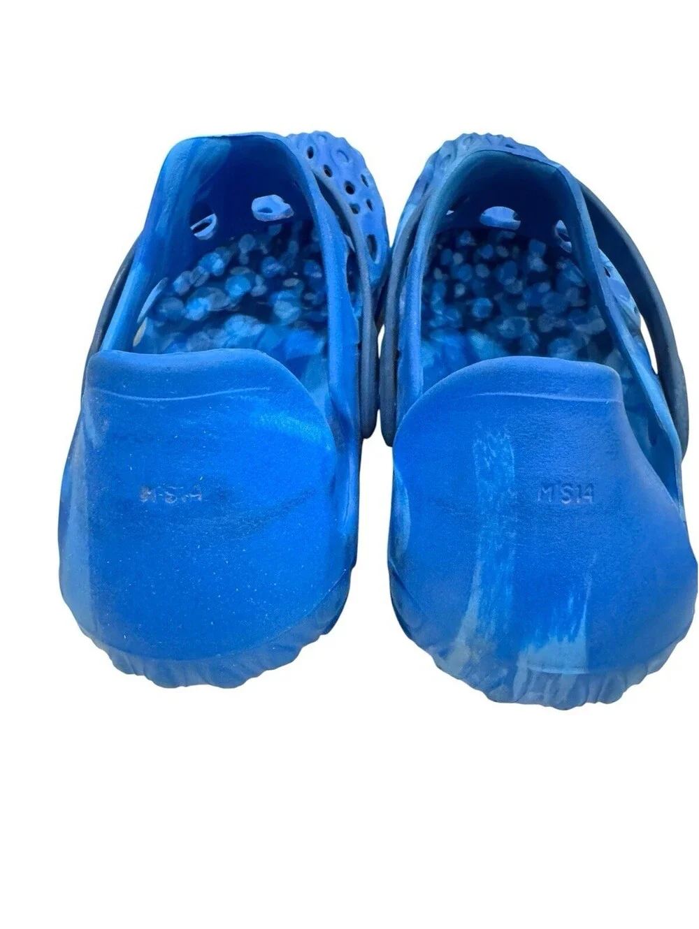 Merrell Hydro Moc Rubber Blue Slip-On Shoes Waterproof Sandals Men’s Size M’S14